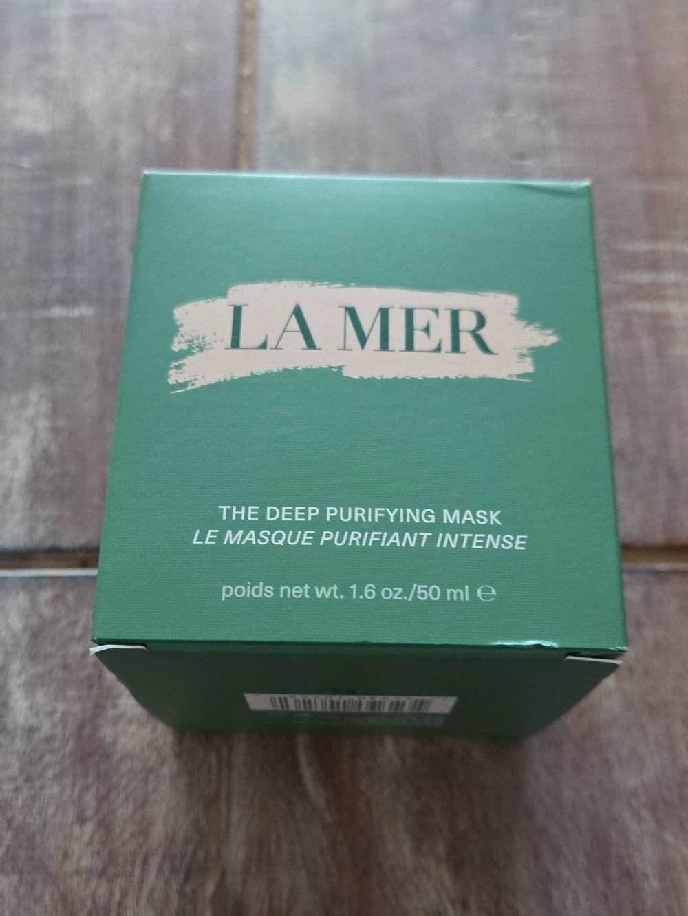La Mer Deep Purifying Mask — Forest Green Packaging